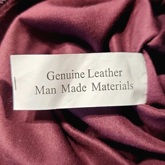 Sondra Roberts Patchwork Large Leather Shoulder Bag Satchel Tote EUC! - Picture 5 of 13